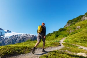 hiking in alaska